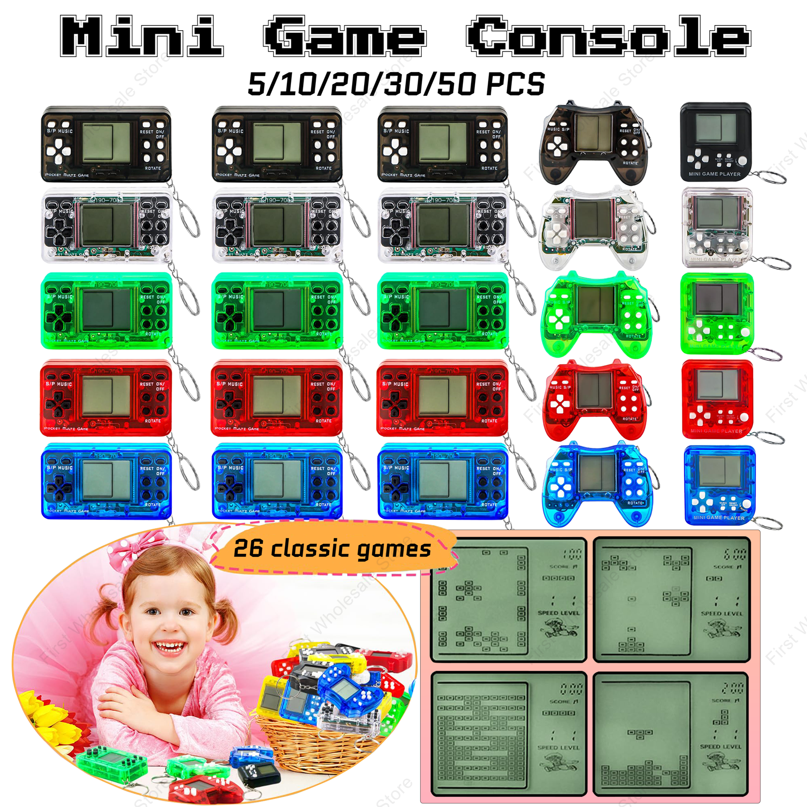 Party Games On Switch - 5-50Pcs Video Game Party Favor For