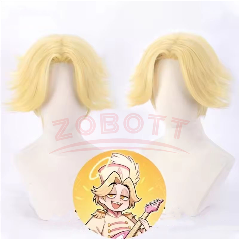 Party Games Bunny - Abel Cosplay Yellow Wig Hazzbin Anime