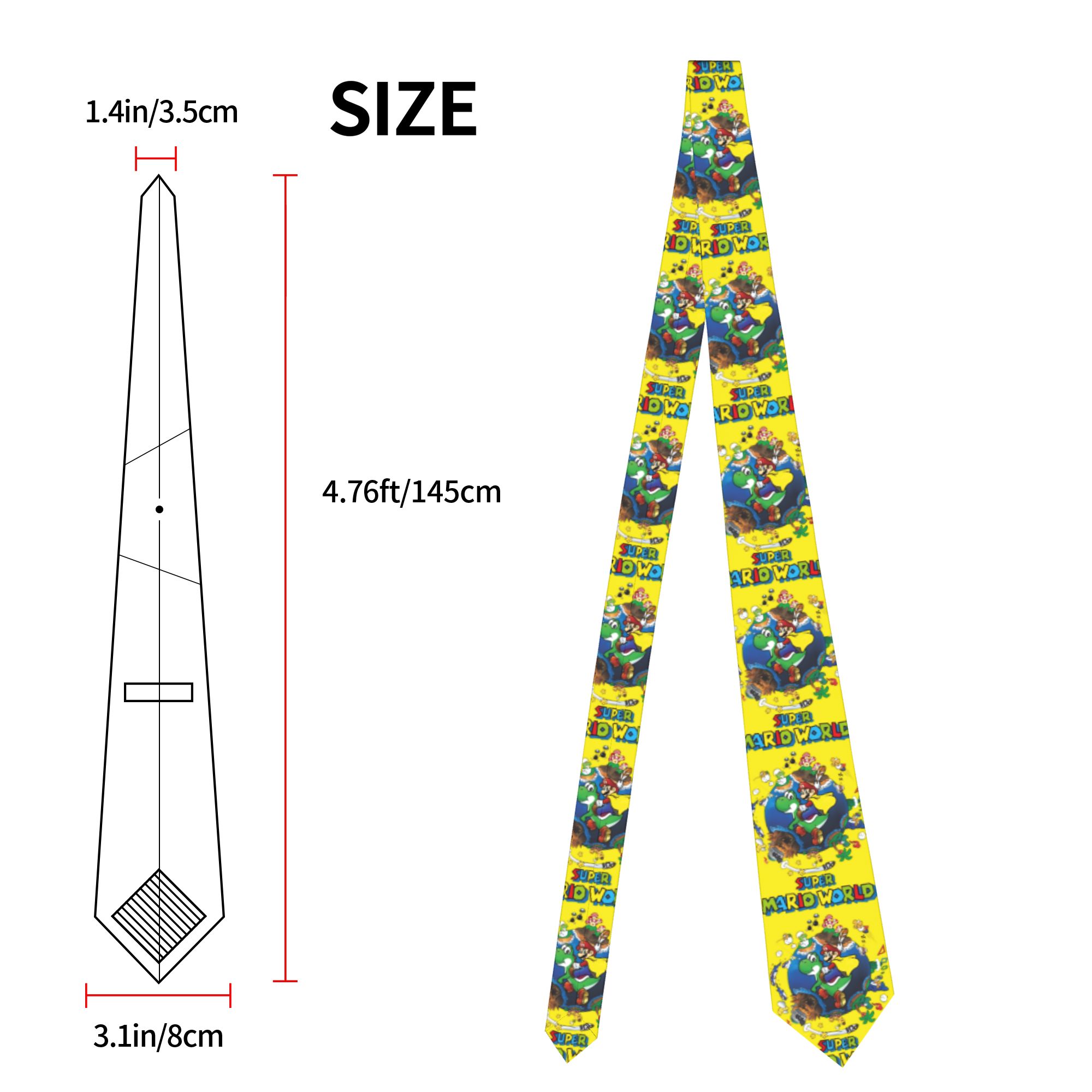 Personalized M-Marios Neck Tie - Party Games Mario ulasan dan harga
