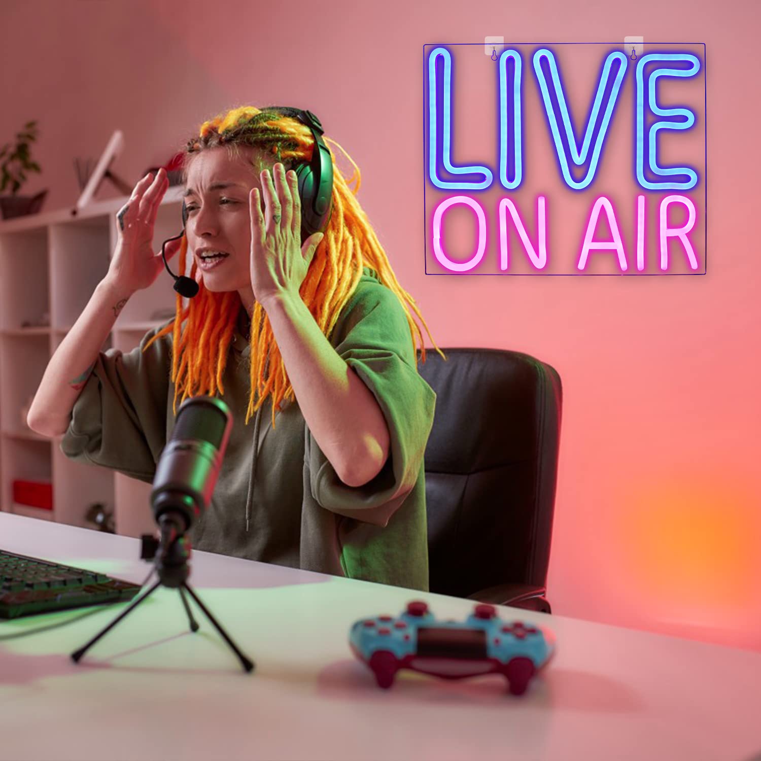 ON AIR LED Neon Light Sign Acr - Party Games On Switch ulasan dan harga