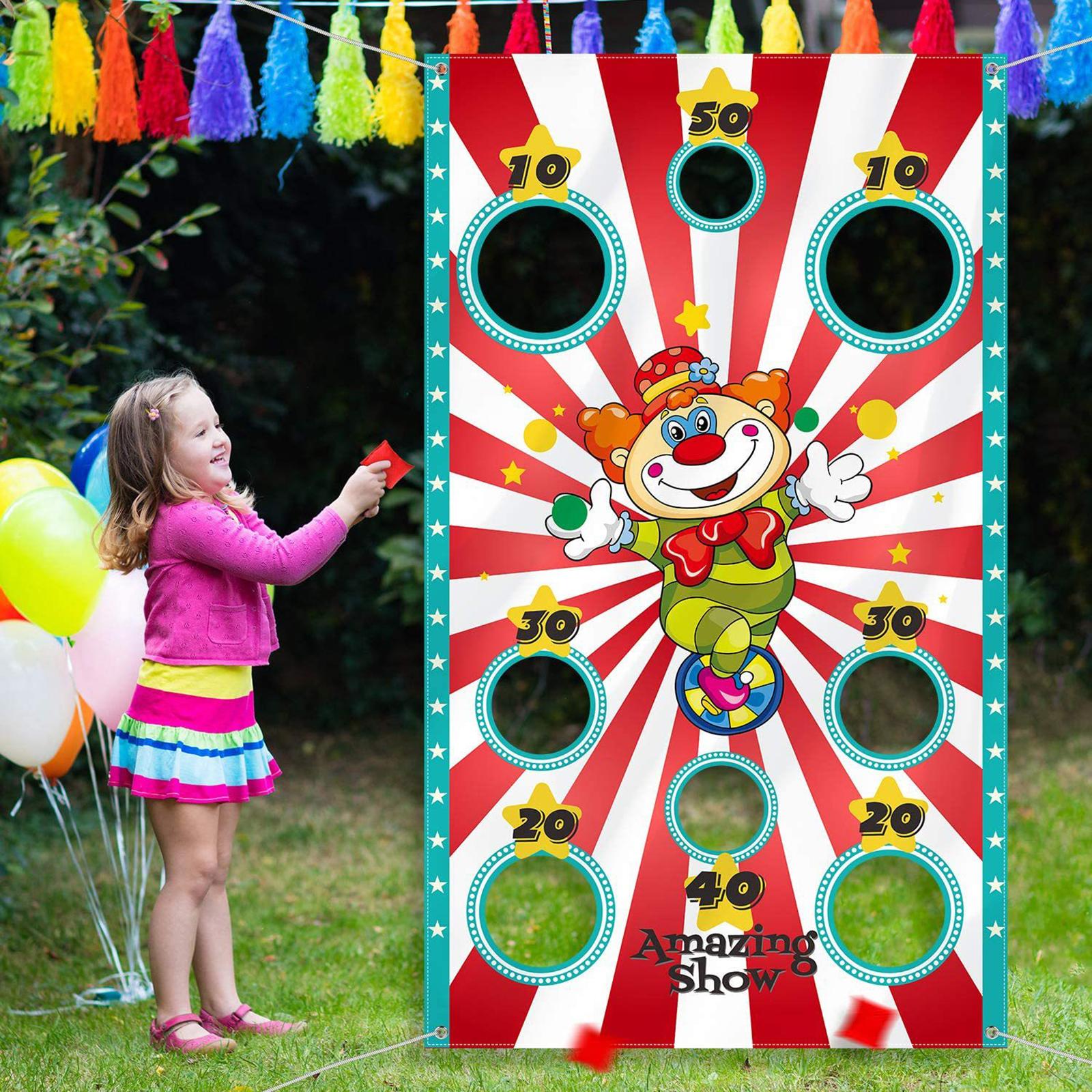 Toss Bean Bags Board Corn Hole - Party Games Kids And Adults ulasan dan harga