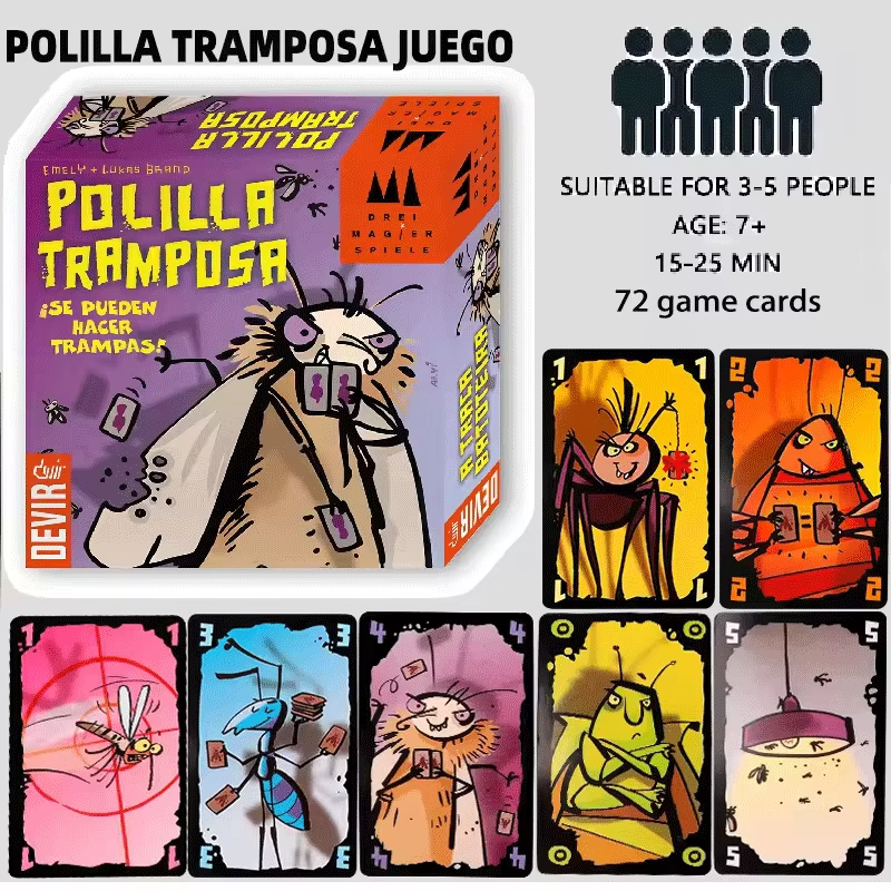 Polilla Tramposa Español Playi - Party Games Juego ulasan dan harga