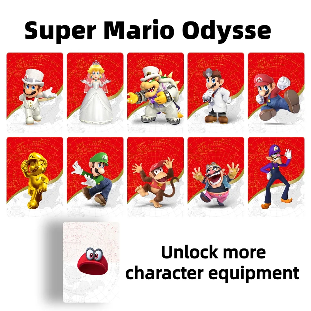 New 10Pcs Mario Mini Card Supe - Party Games Mario ulasan dan harga