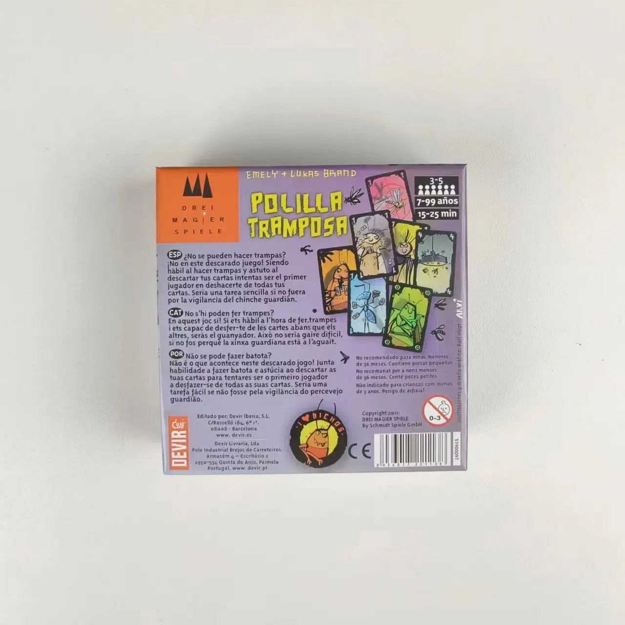 Cheating Moth Spanish Card Gam - Party Games Juego ulasan dan harga