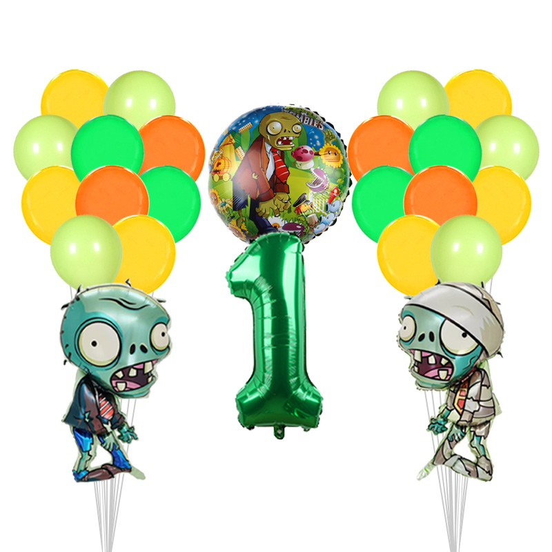Plants vs Zombies Game Balloon - Party Games Bunny ulasan dan harga