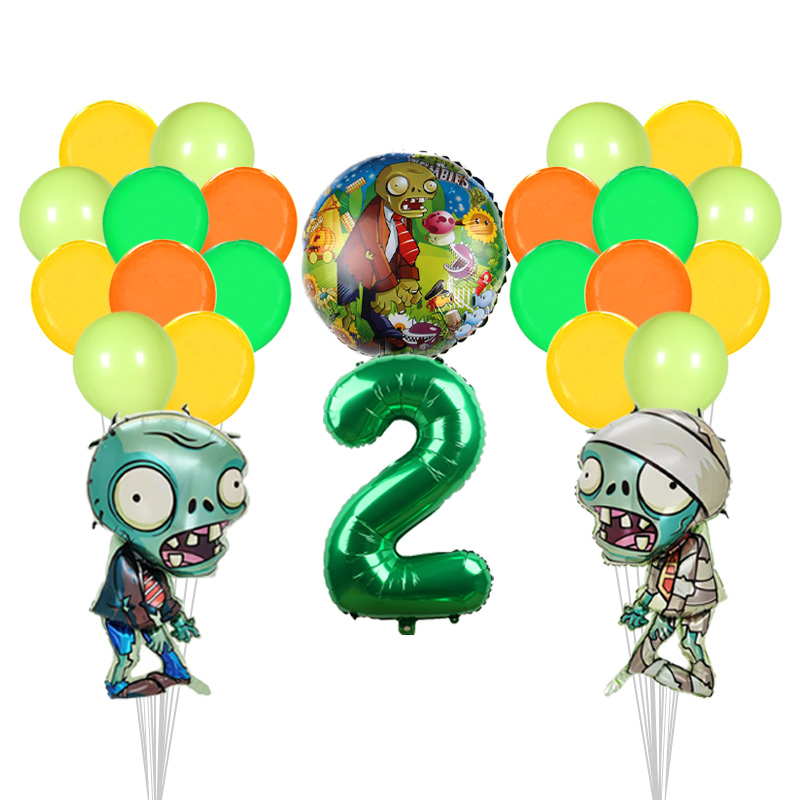 Plants vs Zombies Game Balloon - Party Games Bunny ulasan dan harga