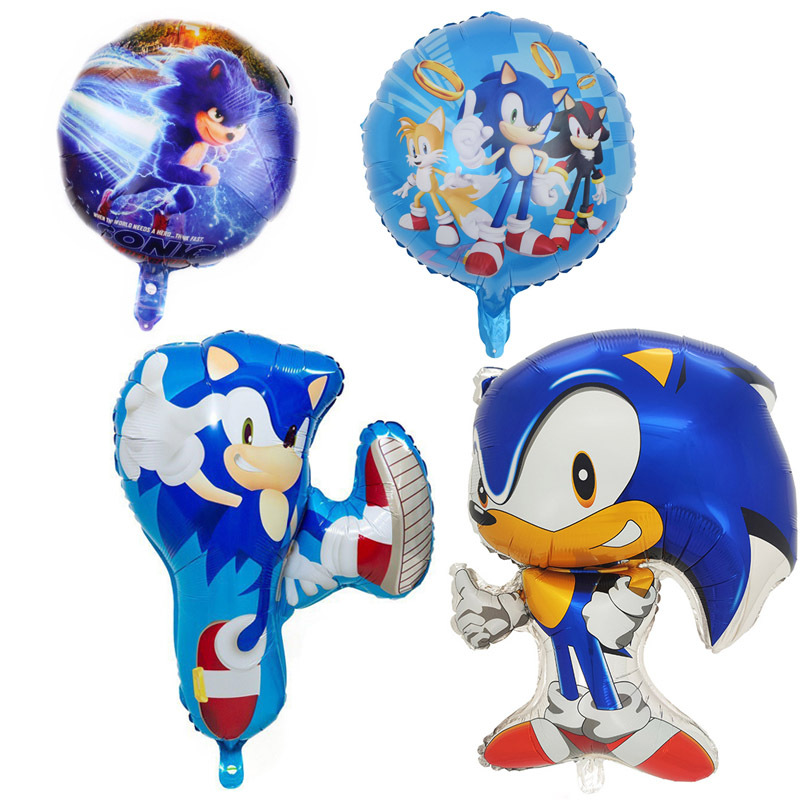 Cartoon Blue Flashing the Hedg - Party Games Kids Birthday ulasan dan harga