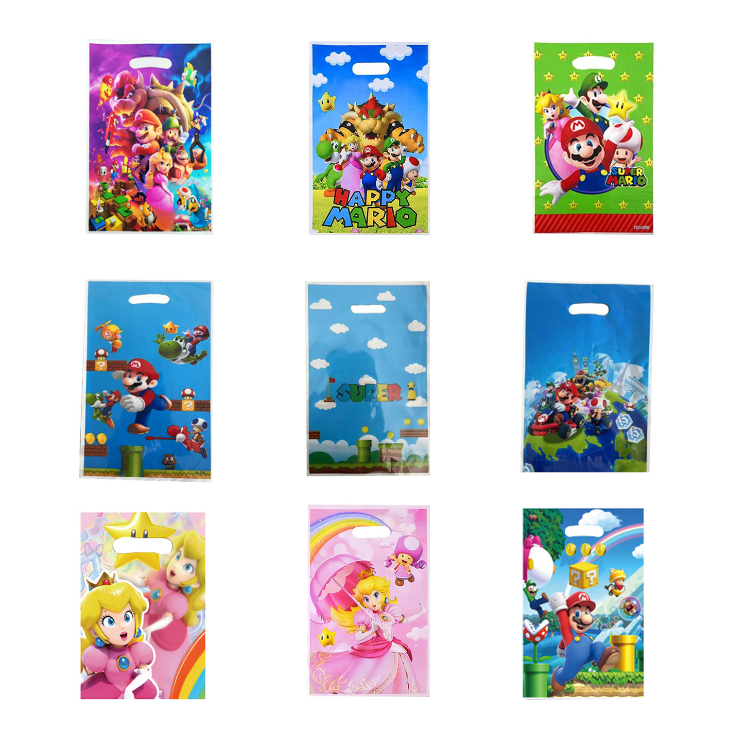 20pcs Super Mary Anime Gift Ba - Party Games Mario ulasan dan harga