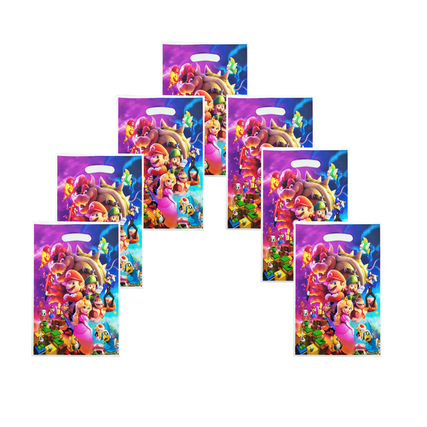 20pcs Super Mary Anime Gift Ba - Party Games Mario ulasan dan harga