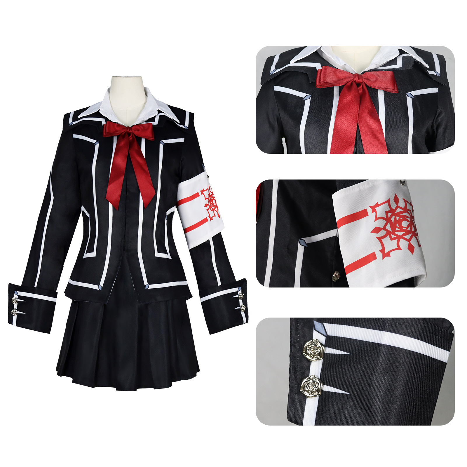 Vampire Knight Cosplay Costume - Party Games Crossplay ulasan dan harga