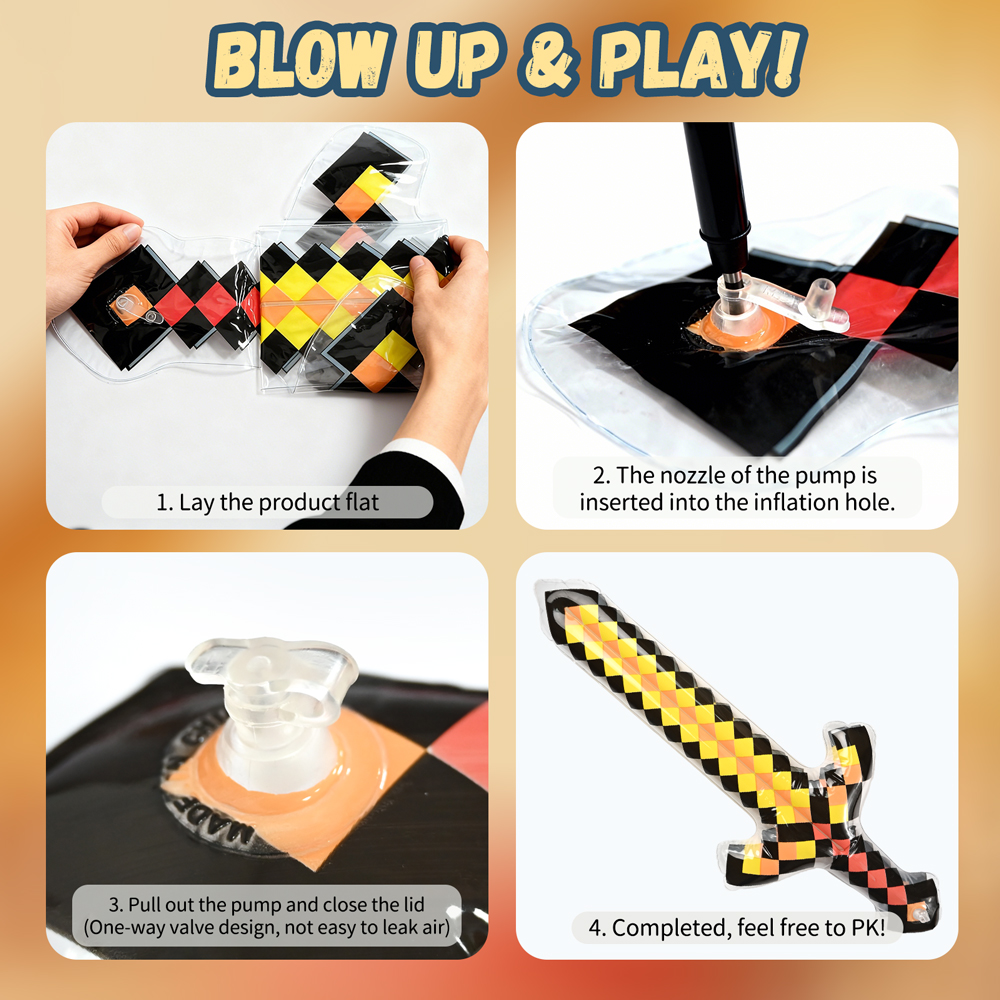  MC Sword Pixel Style Toys Ge - Party Games Kids Birthday ulasan dan harga