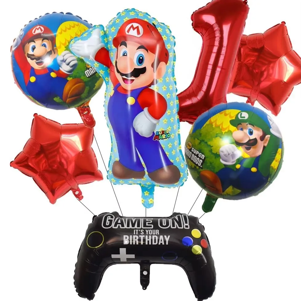 Mario Luigi Game Themed Birthd - Party Games Kids Birthday ulasan dan harga