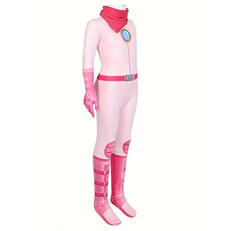 Girls Peach Princess Jumpsuit  - Party Games Kids Birthday ulasan dan harga
