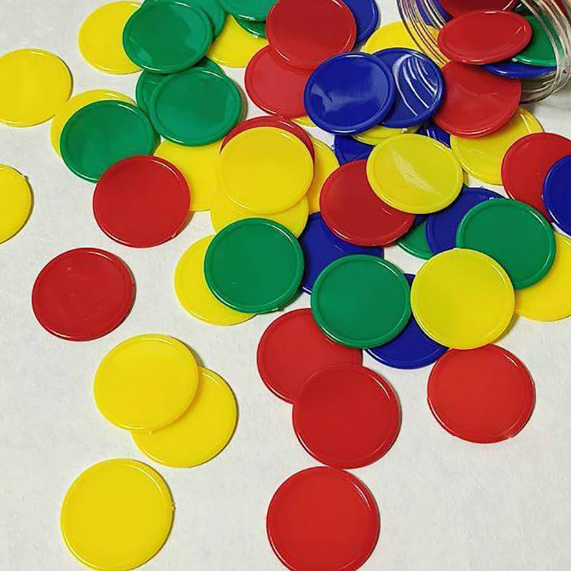 Bingo Markers Chips 37MM 4 Col - Party Games Juego ulasan dan harga