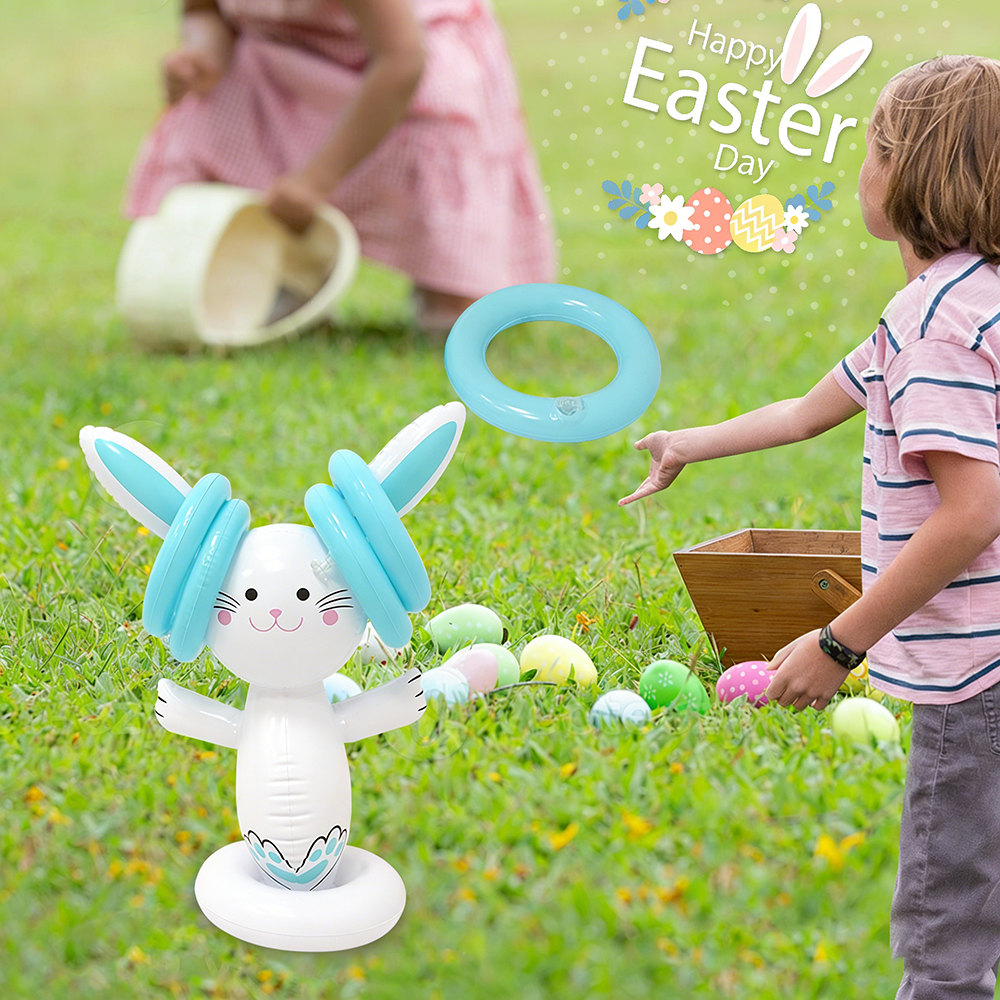 Easter Inflatable Bunny Ring T - Party Games Bunny ulasan dan harga