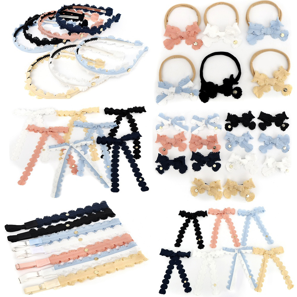New Fashion Lace Edge Hair Acc - Ring Toss Outdoor ulasan dan harga
