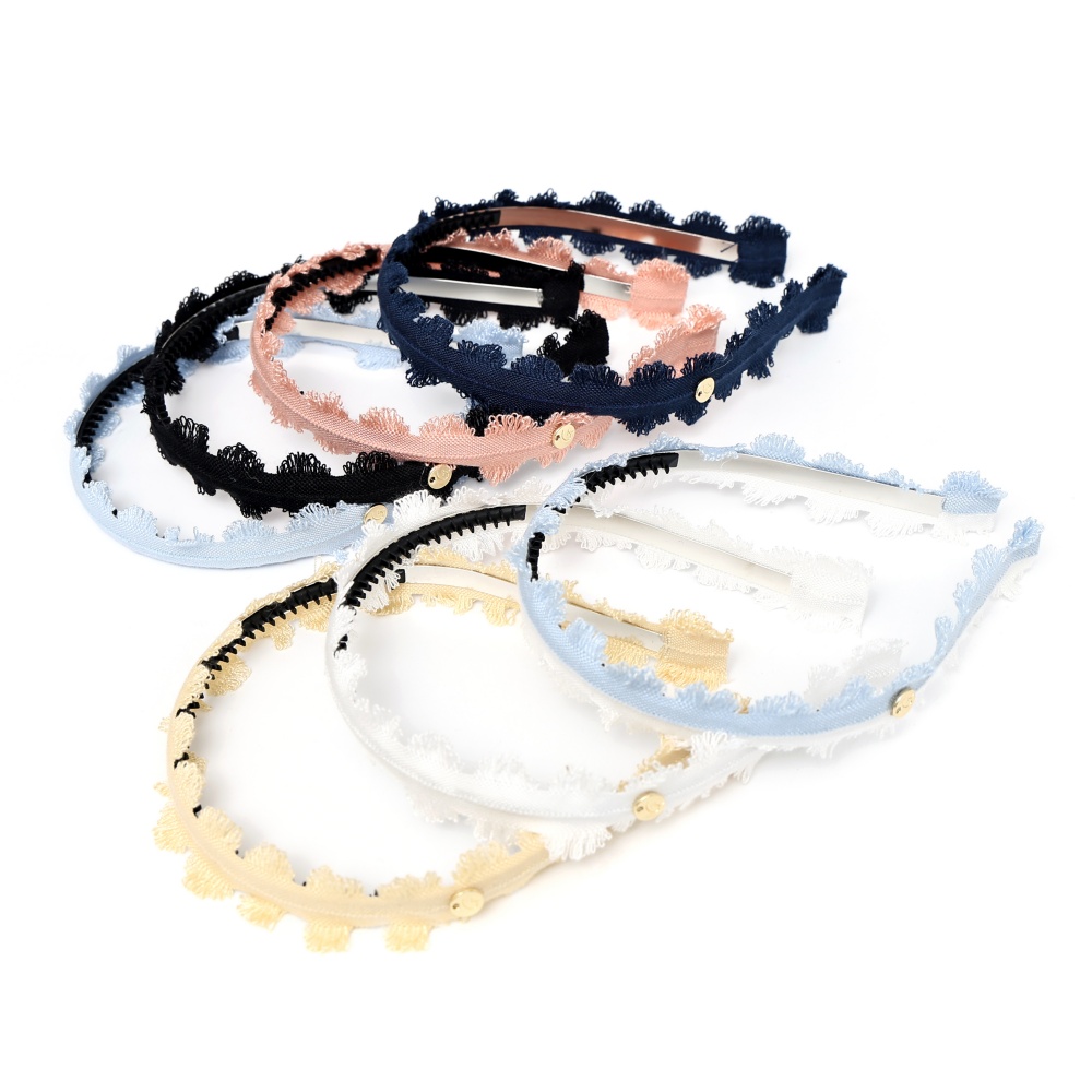 New Fashion Lace Edge Hair Acc - Ring Toss Outdoor ulasan dan harga