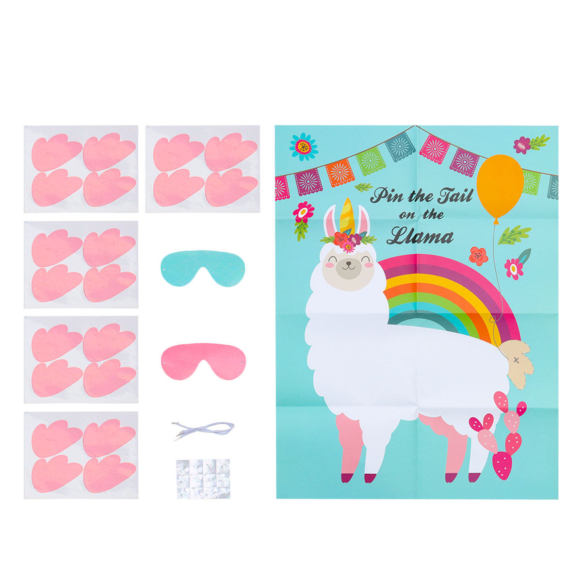 Alpaca Game Poster Reusable Ki - Party Games Kids Birthday ulasan dan harga
