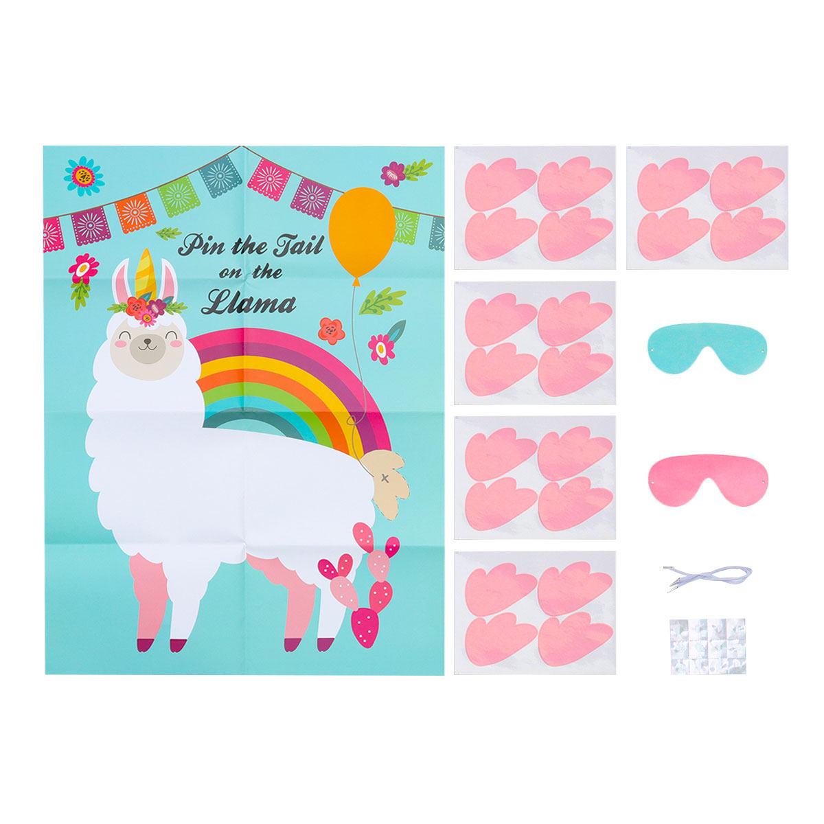 Alpaca Game Poster Reusable Ki - Party Games Kids Birthday ulasan dan harga