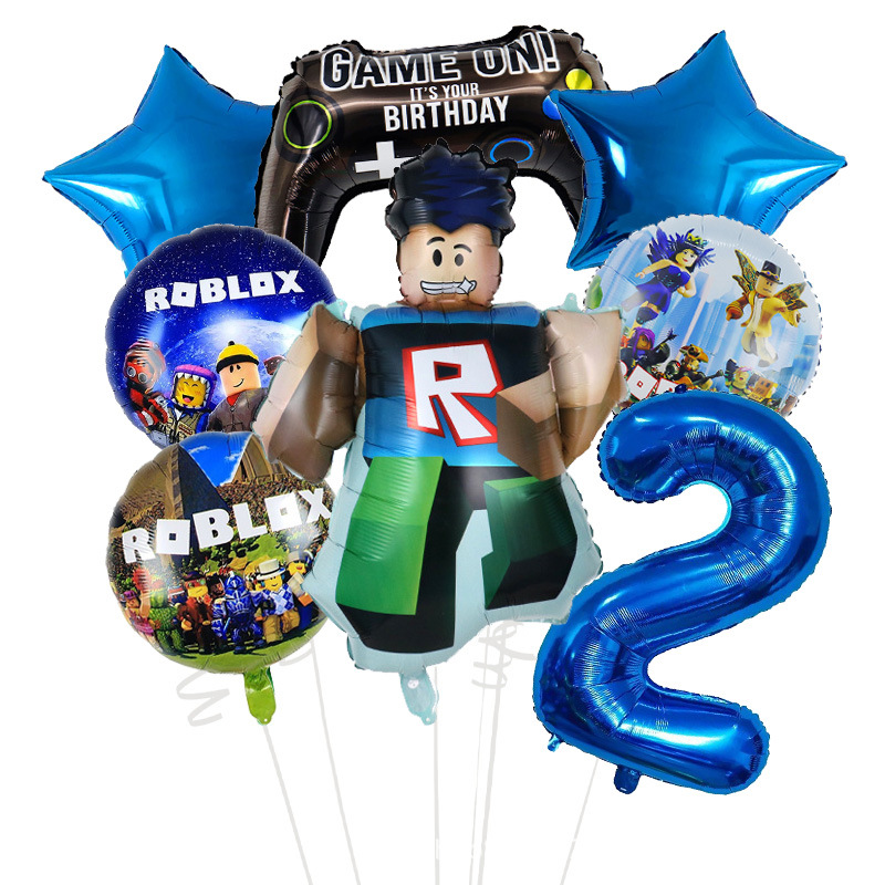 Cartoon Game Roblox Set Boy Ba - Party Games Kids Birthday ulasan dan harga