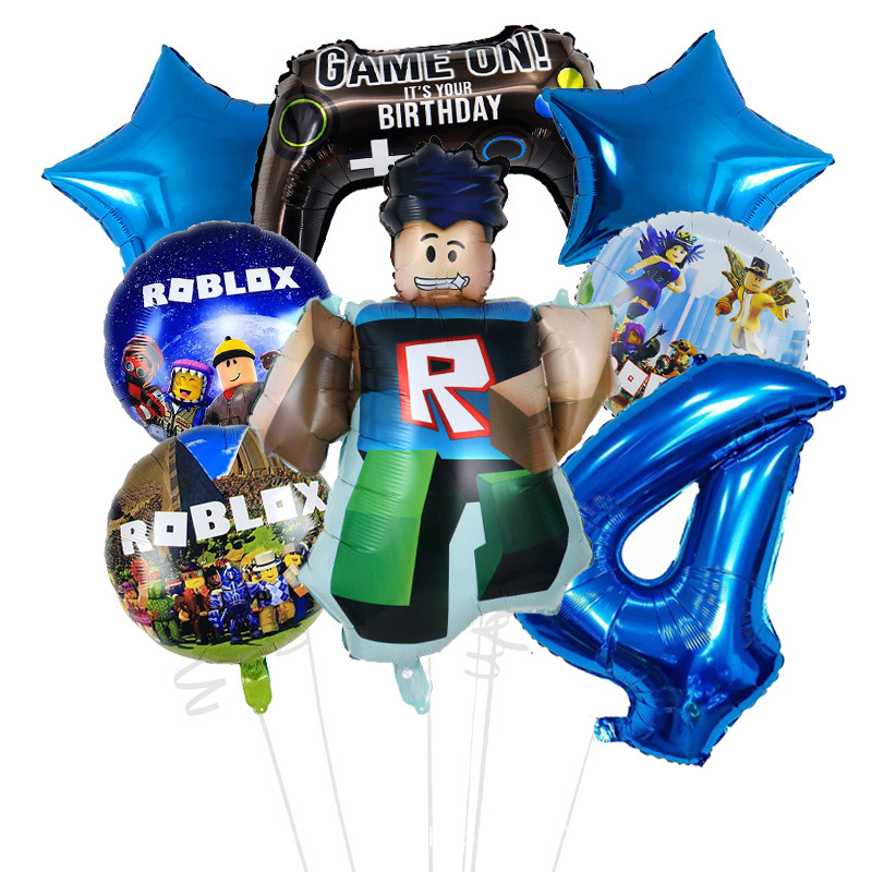 Cartoon Game Roblox Set Boy Ba - Party Games Kids Birthday ulasan dan harga