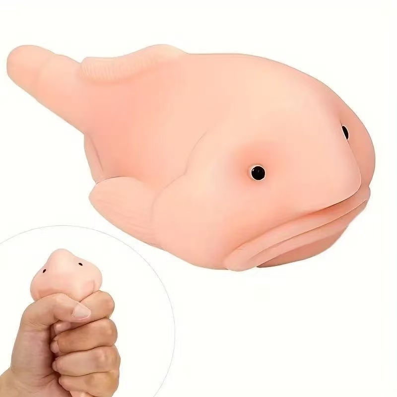 NEW Blobfish Squeeze Toys Sens - Party Games Kids And Adults ulasan dan harga