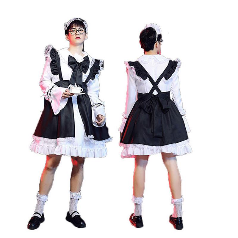 Comical Male Maid Skirt Costum - Party Games Crossplay ulasan dan harga