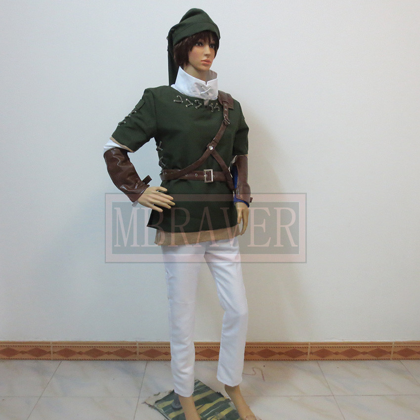 Zelda Link Cosplay Costume Hal - Zelda Party Games ulasan dan harga