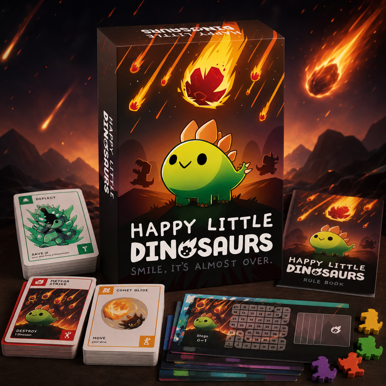 Happy Little Dinosaurs Cute Su - Party Games Kids And Adults ulasan dan harga