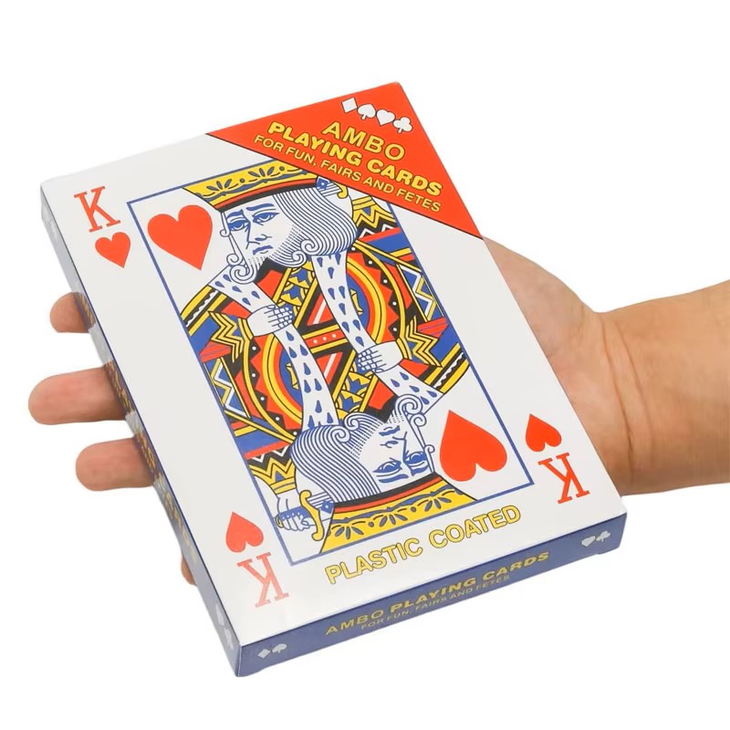 Oversized Playing Cards Jumbo  - Party Games Juego ulasan dan harga