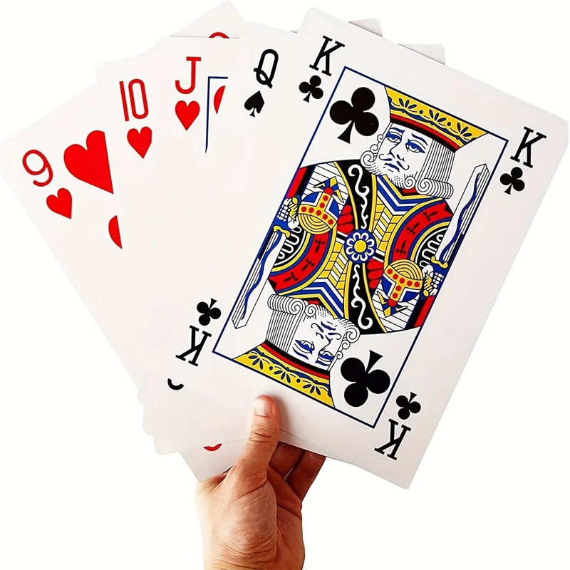 Oversized Playing Cards Jumbo  - Party Games Juego ulasan dan harga