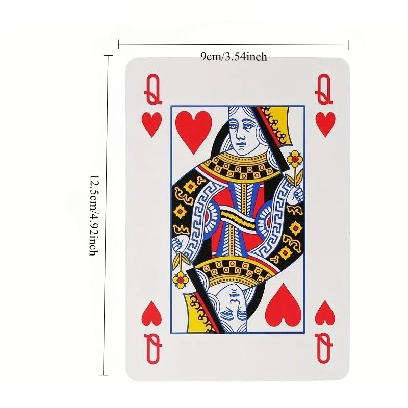 Oversized Playing Cards Jumbo  - Party Games Juego ulasan dan harga