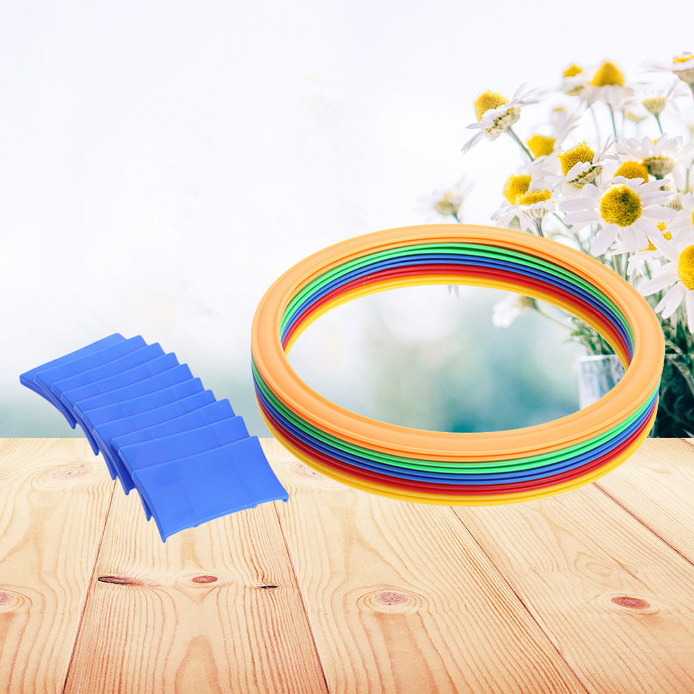 10 Circle Rings 10 Buckets Kid - Party Games Kids Birthday ulasan dan harga
