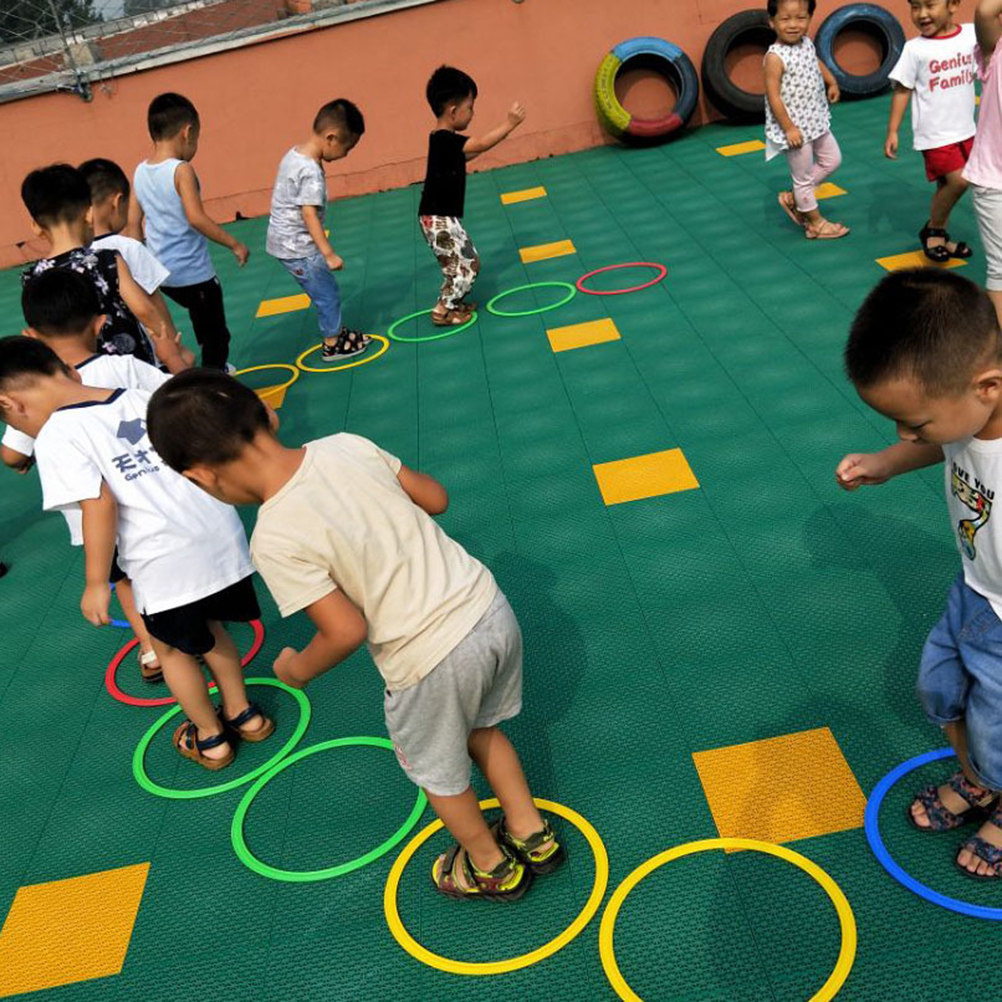 10 Circle Rings 10 Buckets Kid - Party Games Kids Birthday ulasan dan harga