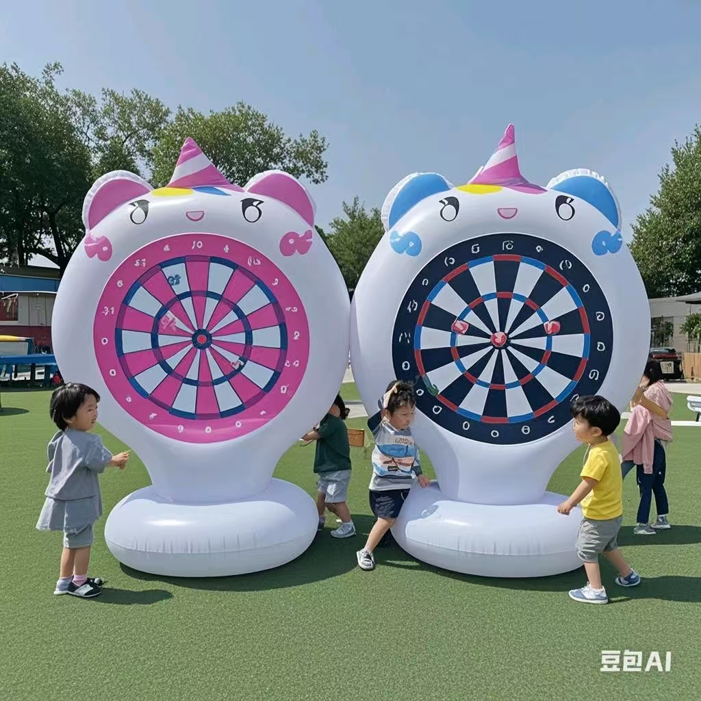 Inflatable Unicorn Throwing Ga - Party Games Kids Birthday ulasan dan harga