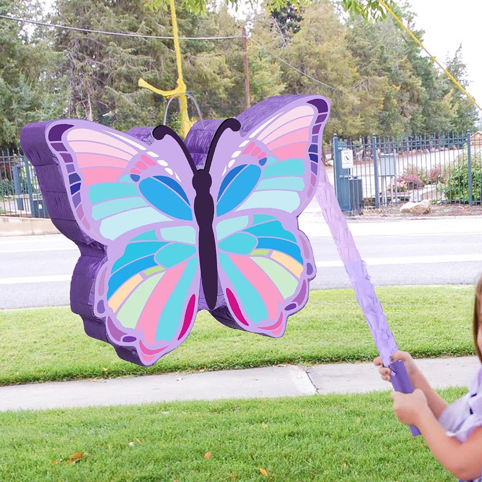 Butterfly Pinata Home Decorati - Party Games Kids Birthday ulasan dan harga