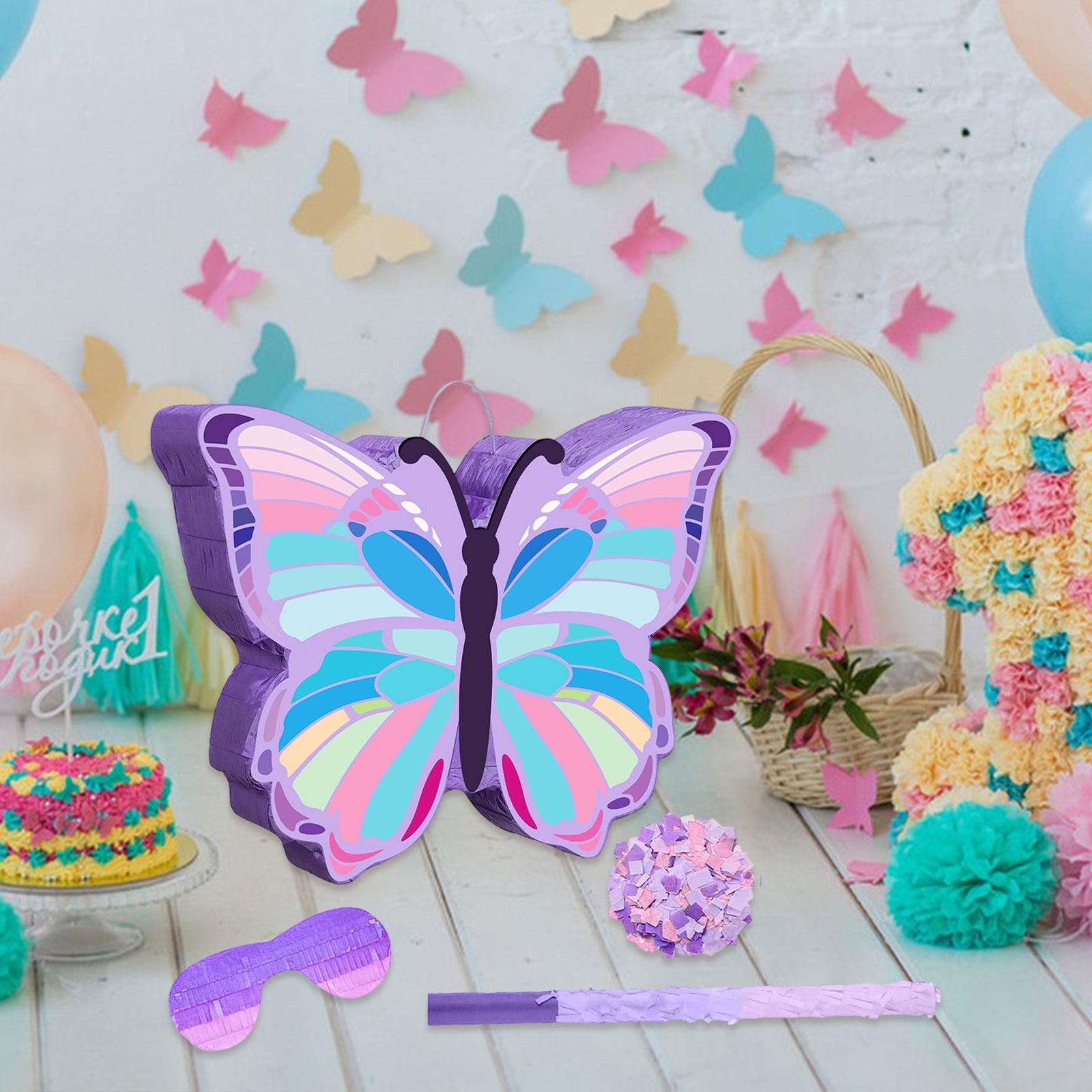 Butterfly Pinata Home Decorati - Party Games Kids Birthday ulasan dan harga