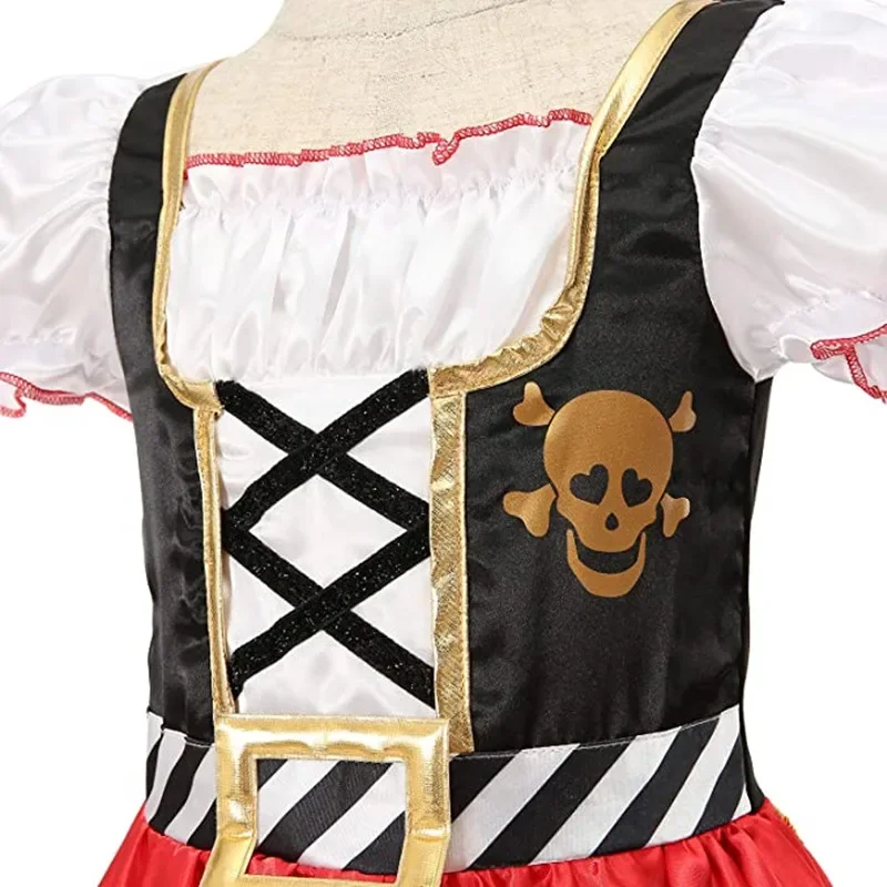 Girls Pirate Skull Party Costu - Party Games For Christmas ulasan dan harga