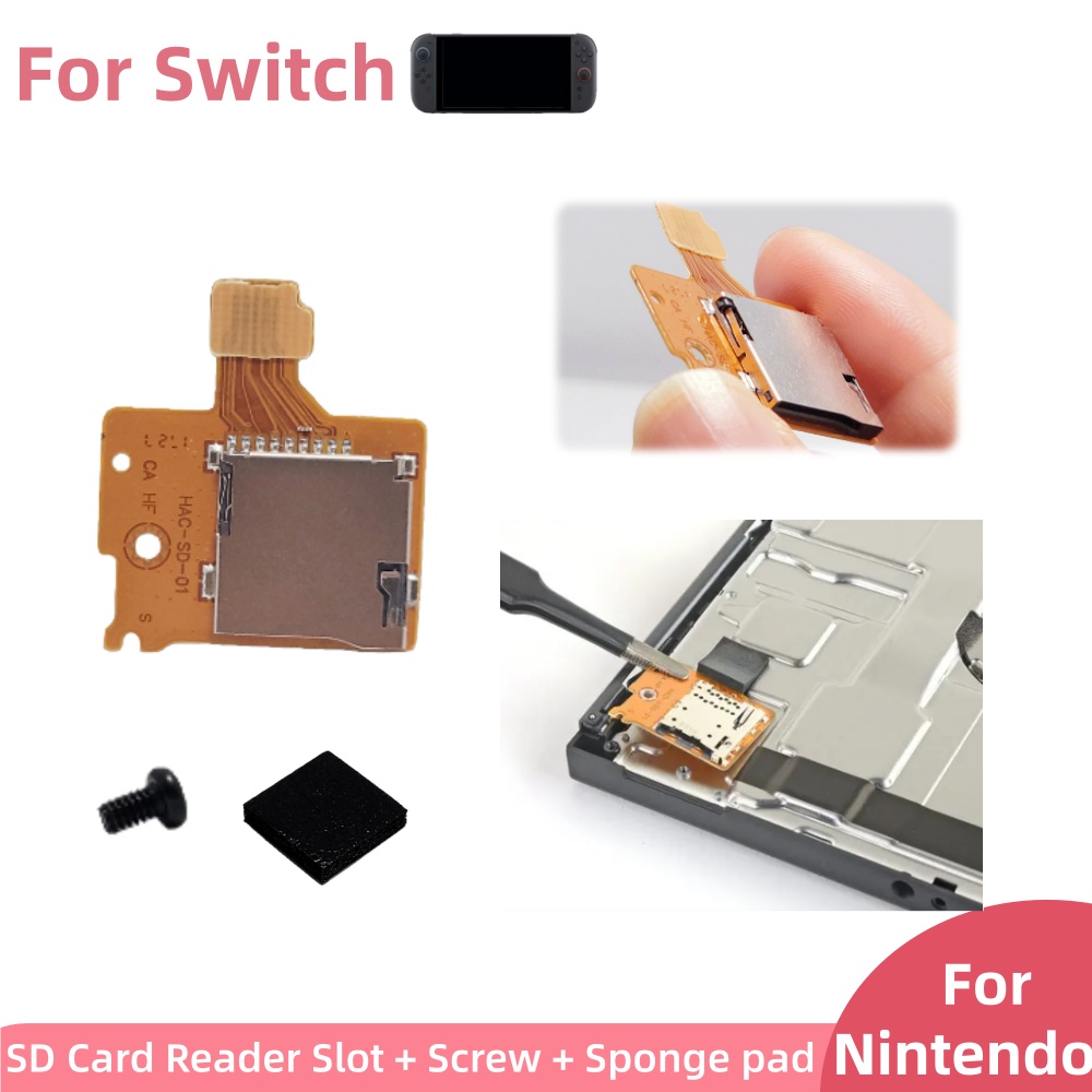 Replacement SD TF Card Slot So - Party Games Nintendo ulasan dan harga