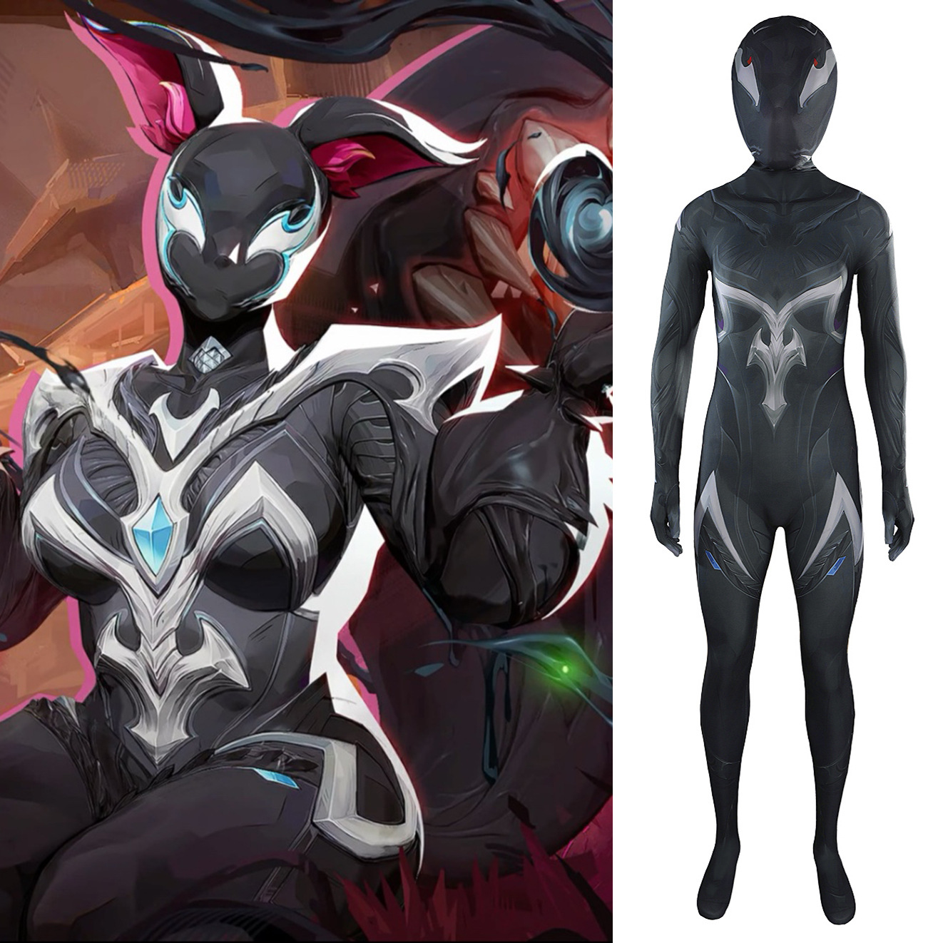 Squirrel Girl Black Jumpsuit C - Party Games Kids And Adults ulasan dan harga