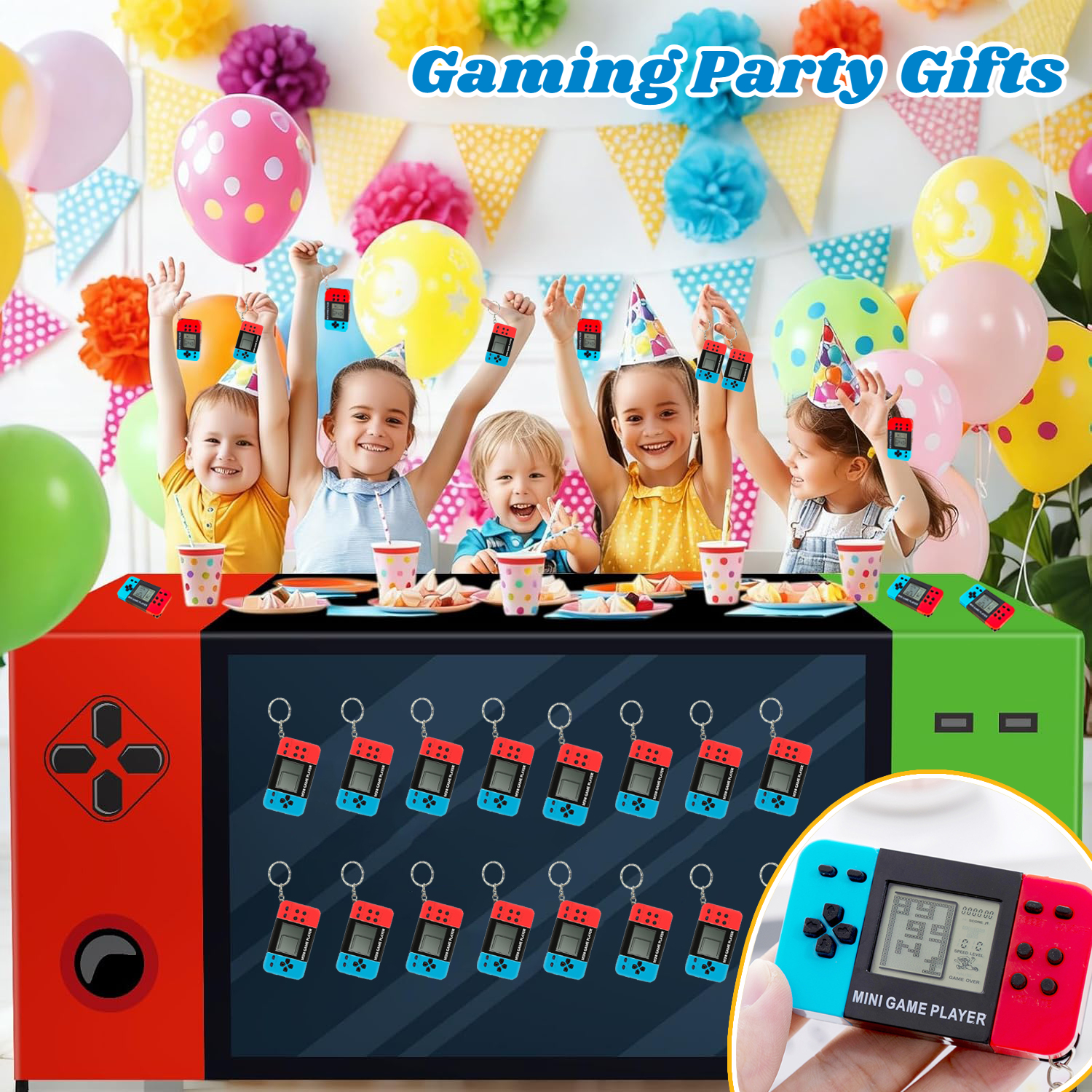 10-120pcs Kids Mini Handheld G - Party Games On Switch ulasan dan harga